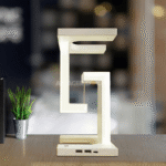 Anti Gravity Floating Multifunctional Desktop Lamp with Wireless Charging Pad - Image 2