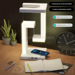 Anti-Gravity LED Desk Lamp with Wireless Charger