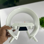 O Shape Bluetooth Multifunctional Led Wireless Charging Speaker and Clock - Image 5