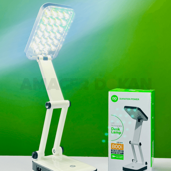 Duration Power LED-666 Rechargeable Desk Lamp